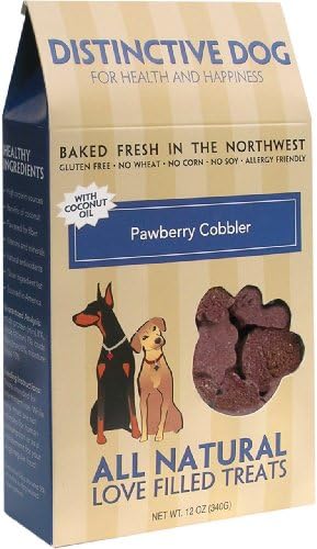 Distinctive Dog Pawberry Cobbler Dog Treats