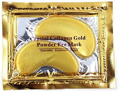 Anti Aging Crystal 24k Gold Powder Gel Collagen Eye Masks Sheet Patch (100pairs)