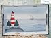 Tablett Leuchtturm Holz maritime Deko