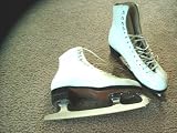 Riedell Royal White Ice Figure Skates - LIKE NEW - Blade is Phanthom MK Sheffield Steel - Size 7