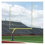 Alumagoal Official High School Yellow Gooseneck Goalposts