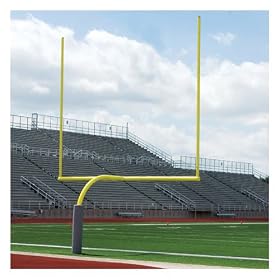 Buy Alumagoal Official High School Yellow Gooseneck Goalposts