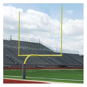 Buy Alumagoal Official High School Yellow Gooseneck Goalposts