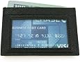 DASH Co. Slim ID Wallet Handmade Leather Credit Card Case With ID Window