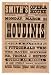 Historic Theater Poster (L), Return of the greatest of all magicians the Houdinis Harry Bessi
