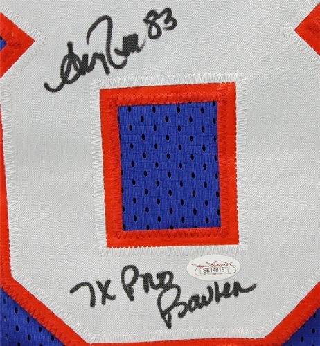 Bills Andre Reed ''7x Pro Bowler'' Authentic Autographed/Hand Signed Jersey Autograph JSA #se14816