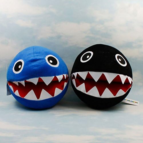 Super Mario Bros Plush Shark Character Bullet Doll 2pcs Soft Plush Toy Anime Collection Stuffed Animals Figure Birthday Gifts 7.1 Inch/18cm Tall