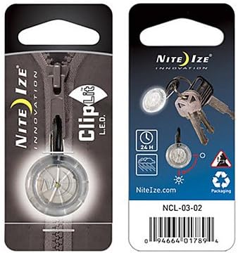 RayShop - Nite Ize Bicycle ClipLit Safety Light (White,Red) ( Color : Red )
