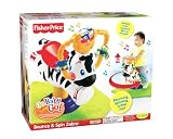 Fisher-Price Go Baby Go! Bounce & Spin Zebra