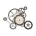 Southern Enterprises GA1912T Gear Wall Art with Clock