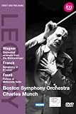 Charles Munch & Boston Symphony Orchestra - Wagner: Orchestral excerpts from Die Meistersinger; Franck: Symphony in D minor; Faure: Pelleas et Melisande Suite