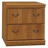 Bush Furniture Citizen Executive Lateral File, Medium Superb Oak