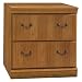 Office Products : Bush Furniture Citizen Executive Lateral File, Medium Superb Oak