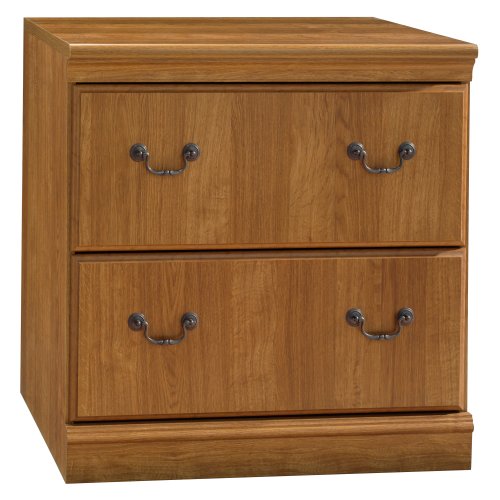 Bush Furniture Citizen Executive Lateral File, Medium Superb Oak