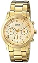 GUESS Women's U13578L1 Contemporary Gold-Tone Chronograph Watch