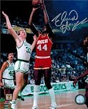 Elvin Hayes Autographed/Hand Signed Houston Rockets Action 8x10 Photo
