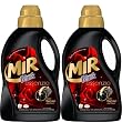 Mir - Black - Lessive Liquide Concentr�e - Essenzia - Flacon 1,5 L / 25 Lavages - Lot de 2