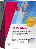 McAfee Internet Security 2010 – 3 User + McAfee Family Protection – 3 User Bundle – DVD