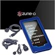 Microsoft Zune HD 16GB, 32GB & Microsoft Zune HD Accessories bundle containing: Premium **BLUE** Silicon Skin Case Cover + Microsoft Zune HD Car Charger + Microsoft Zune HD Wall Charger + Microsoft Zune HD Sync Cable + Live*Laugh*Love Silicone Wrist Band!!!