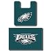 Philadelphia Eagles Two Piece Bath Rug Set