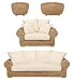 Berber Large 2 Seater Sofa Set