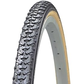 Click here to buy Kenda K161 Knobby Wire Bead Bicycle Tire, Gumwall, 27-Inch x 1-3 8-Inch.