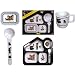 Dinner Set Baby Cie Pirates Colorful Melamine Baby Dinnerware