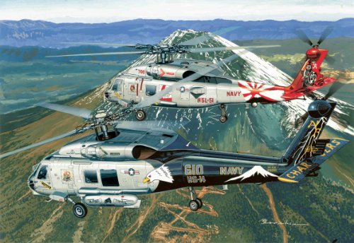 "1/144 SH-60F HS-14 ""Chargers"" + SH-60B HSL-51 ""Warlords"" (Twin Pack)" "1/144 SH-60F HS-14 ""Chargers"" + SH-60B HSL-51 ""Warlords"" (Twin Pack)"