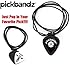 Pickbandz Necklace Silicone Pick Holder in Epic Black - Fits All