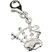 Silber Charm Clip mit dem Dudelsack
