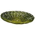 Small Round Willow Bowl- Lime