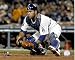 Russell Martin Dodgers Play at Plate 8x10