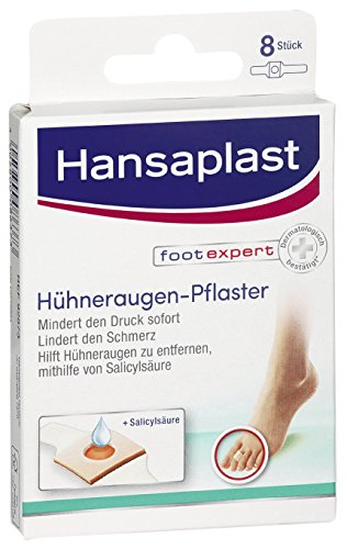 Hansaplast Hühneraugen Pflaster 8 Stück, 2er Pack (2 x 0.008 l)