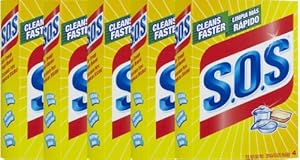 S.O.S Steel Wool Soap Pads 20 Pads