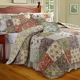Greenland Home Blooming Prairie King Quilt Bonus Set