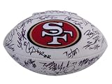2011 SAN FRANCISCO 49ERS TEAM SIGNED AUTOGRAPHED FOOTBALL FRANK GORE COA + HOLOGRAM