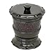 Zenna Home India Ink Prescott Cotton Ball Holder, Bronze