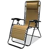 Caravan Sports Infinity Zero Gravity Chair, Beige