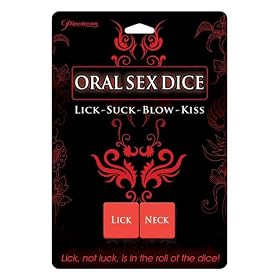 Pipedream Products Oral Sex Dice, Red