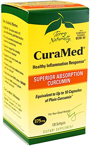 Terry Naturally CuraMed 375 mg, 120 Softgels (FFP)