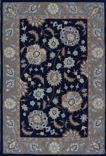 Dalyn Rugs Galleria Gl 5 Navy, 3-Feet 6 by 5-Feet 6-Inch Dalyn Rugs Galleria Gl 5 Navy, 3-Feet 6 by 5-Feet 6-Inch