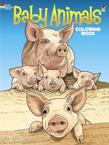 Baby Animals Coloring Book (Dover Coloring Books)