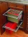 Rev-A-Shelf RAS-FD-KIT Two-tier File Drawer System - Wire-Chrome