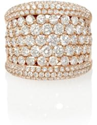Diamond 18k Rose Gold Ring