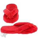 Red Thong Slippers for Women
