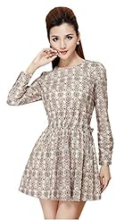 General Print Spring Bubble Dress  Dress