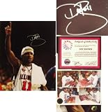 Dee Brown Signed University of Illinois Fighting Illini Celebration 16x20 Photo
