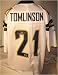 Ladainian Tomlinson Autographed/Hand Signed San Diego Chargers Reebok EQT White Chargers Jersey (200