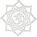 Yoga Clothing For You Ladies Lotus OM Angel Fleece Full-Zip Hoodie