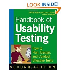 Handbook of Usability Testing: How to Plan, Design, and Conduct Effective Tests